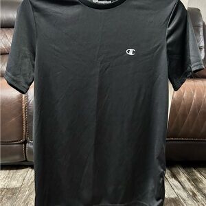 Champion Boys Black T-Shirt